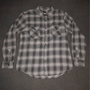 RSQ Plaid Flannel. Size XL. Black/Gray color.
